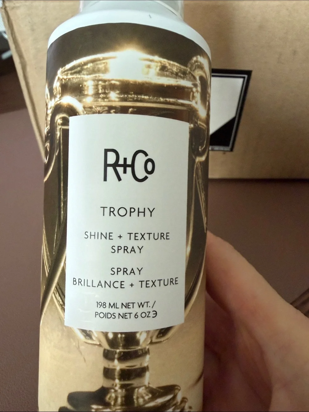 R+Co Trophy & Rockaway Duo — White and Gold Accents